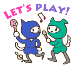 Animal Ninja English version sticker #5810430