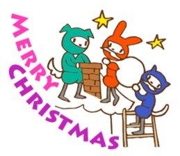 Animal Ninja English version sticker #5810439