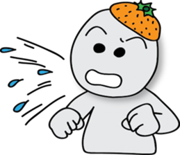 Sour orange sticker #5811010