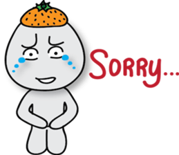 Sour orange sticker #5811014