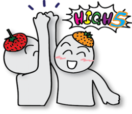 Sour orange sticker #5811017