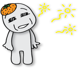 Sour orange sticker #5811029