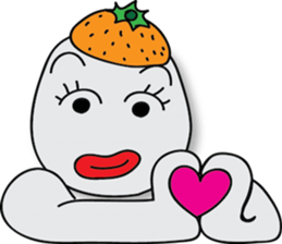 Sour orange sticker #5811031