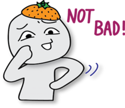 Sour orange sticker #5811033