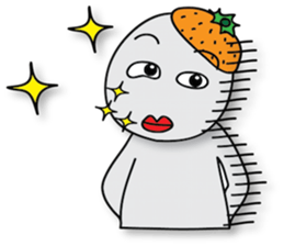 Sour orange sticker #5811040