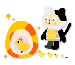 Daily life of animal.2(e) sticker #5811120