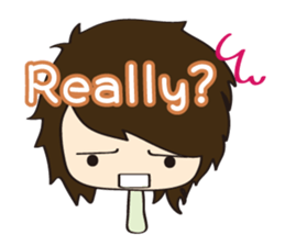 Our life style (I) . sticker #5811134