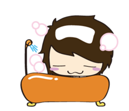 Our life style (I) . sticker #5811146