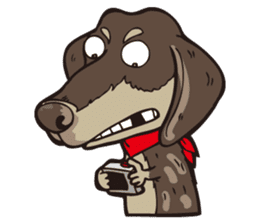 0.5mm Dachshund V.S Corgi sticker #5811408