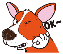 0.5mm Dachshund V.S Corgi sticker #5811412