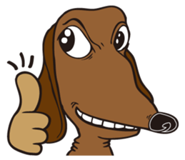 0.5mm Dachshund V.S Corgi sticker #5811424