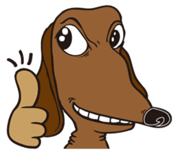 0.5mm Dachshund V.S Corgi sticker #5811424