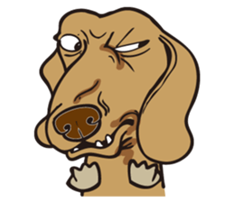 0.5mm Dachshund V.S Corgi sticker #5811434