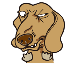 0.5mm Dachshund V.S Corgi sticker #5811434