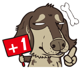 0.5mm Dachshund V.S Corgi sticker #5811436