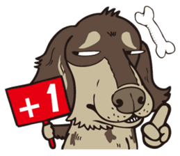 0.5mm Dachshund V.S Corgi sticker #5811436