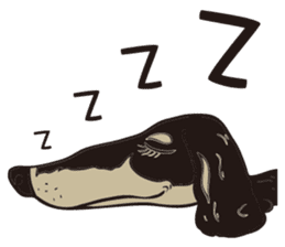 0.5mm Dachshund V.S Corgi sticker #5811443