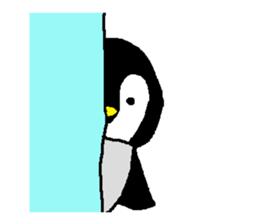 LOVELY!? Baby Penguin sticker #5811444