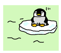 LOVELY!? Baby Penguin sticker #5811445