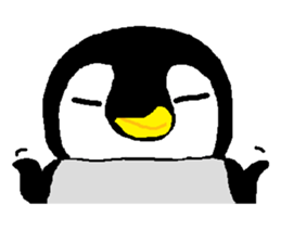 LOVELY!? Baby Penguin sticker #5811446