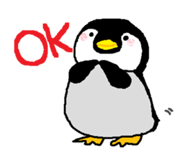 LOVELY!? Baby Penguin sticker #5811448