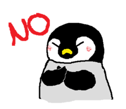 LOVELY!? Baby Penguin sticker #5811449