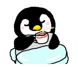 LOVELY!? Baby Penguin sticker #5811450