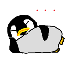 LOVELY!? Baby Penguin sticker #5811453