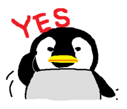 LOVELY!? Baby Penguin sticker #5811455
