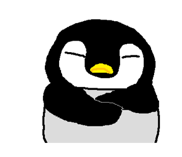 LOVELY!? Baby Penguin sticker #5811456
