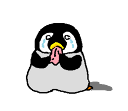 LOVELY!? Baby Penguin sticker #5811458