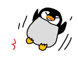 LOVELY!? Baby Penguin sticker #5811459