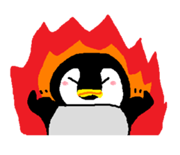 LOVELY!? Baby Penguin sticker #5811460