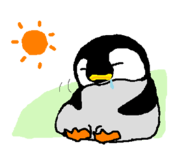 LOVELY!? Baby Penguin sticker #5811461