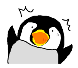 LOVELY!? Baby Penguin sticker #5811462