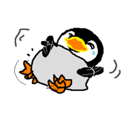 LOVELY!? Baby Penguin sticker #5811463