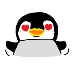 LOVELY!? Baby Penguin sticker #5811465