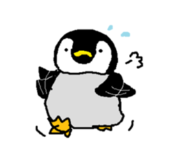 LOVELY!? Baby Penguin sticker #5811466