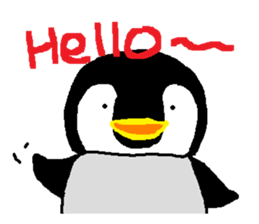 LOVELY!? Baby Penguin sticker #5811468