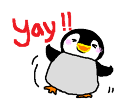 LOVELY!? Baby Penguin sticker #5811474