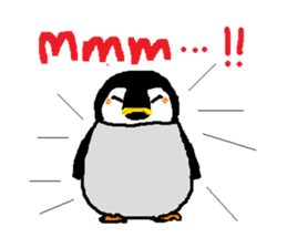 LOVELY!? Baby Penguin sticker #5811475