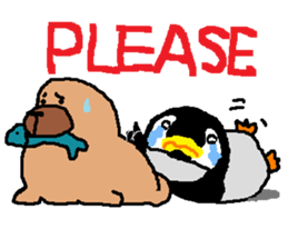 LOVELY!? Baby Penguin sticker #5811479