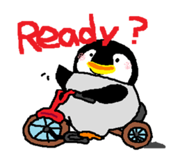 LOVELY!? Baby Penguin sticker #5811481