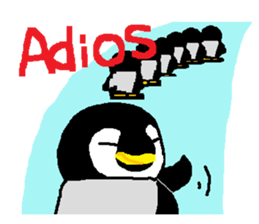 LOVELY!? Baby Penguin sticker #5811483