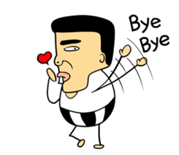 snaggletooth man sticker #5811495