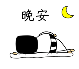 snaggletooth man sticker #5811506