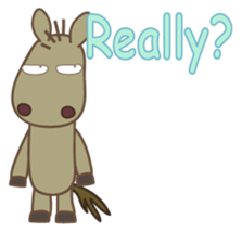 The horse's SAFARI sticker #5811725