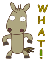 The horse's SAFARI sticker #5811730