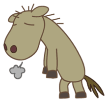 The horse's SAFARI sticker #5811731