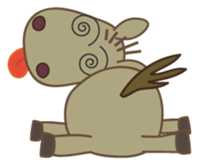 The horse's SAFARI sticker #5811736